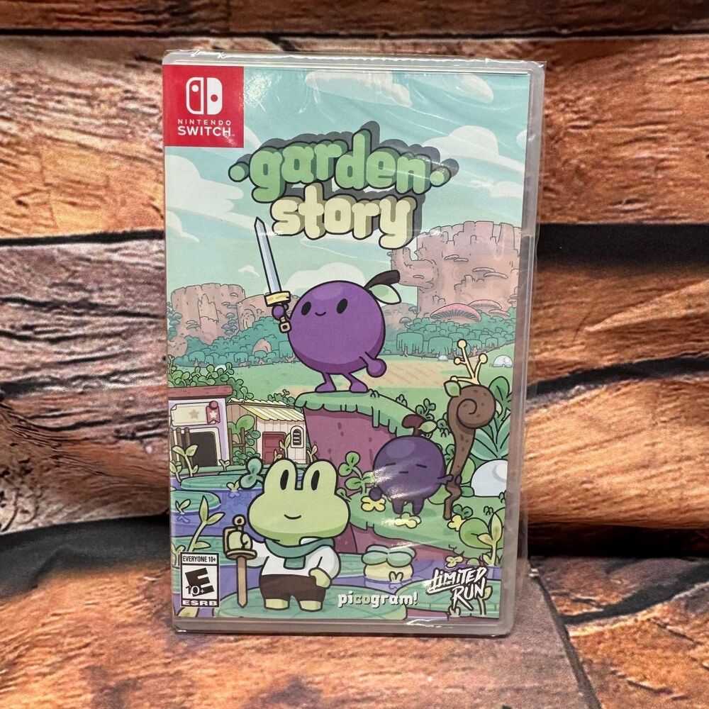 Garden Story Nintendo Switch Limited Run Games LRG 159 Brand New Sealed Action
